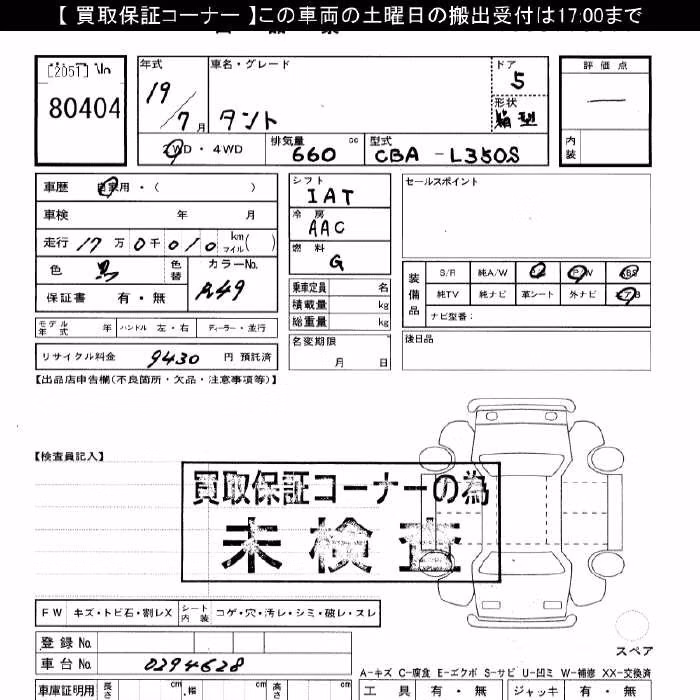 DAIHATSU TANTO