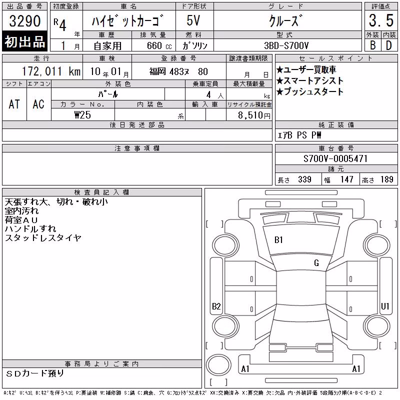 DAIHATSU ATRAI