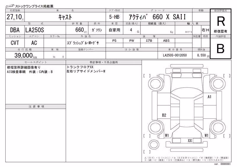 DAIHATSU CAST
