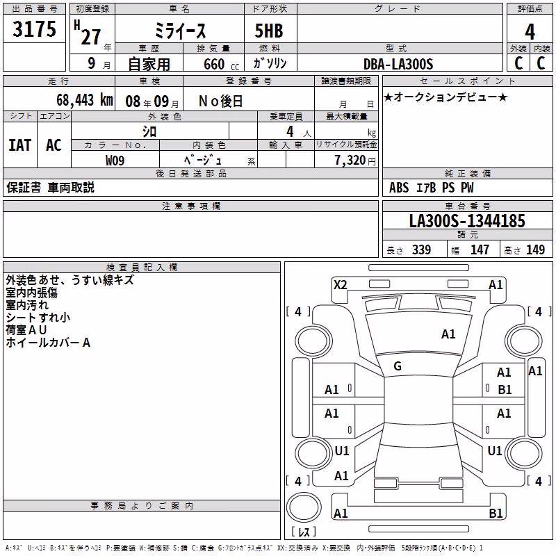 DAIHATSU MIRA E:S