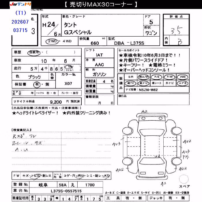 DAIHATSU TANTO
