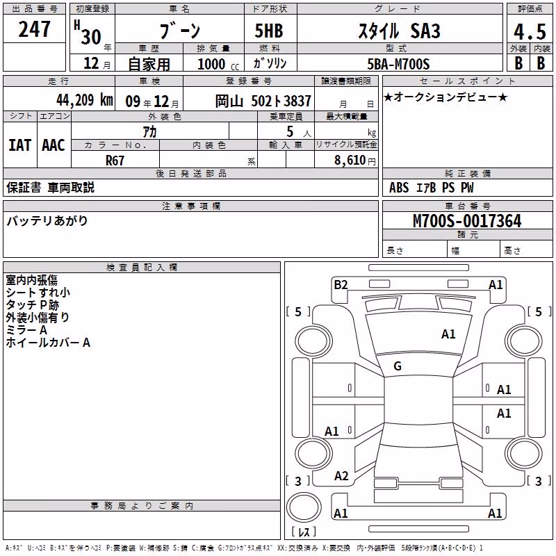 DAIHATSU BOON