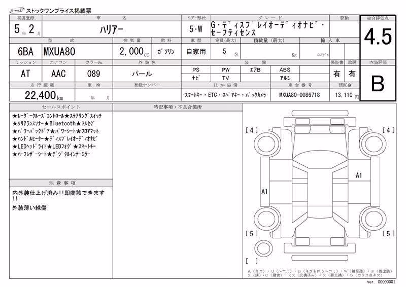 TOYOTA HARRIER
