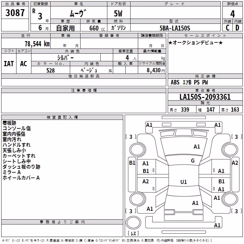 DAIHATSU MOVE