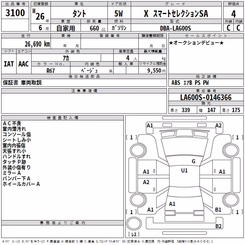 DAIHATSU TANTO