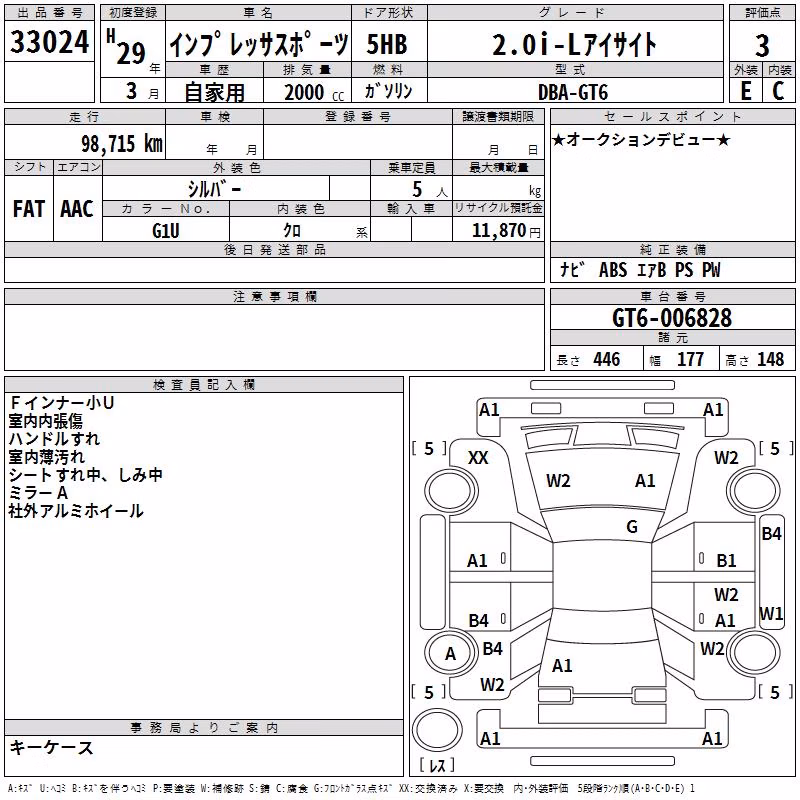 SUBARU IMPREZA