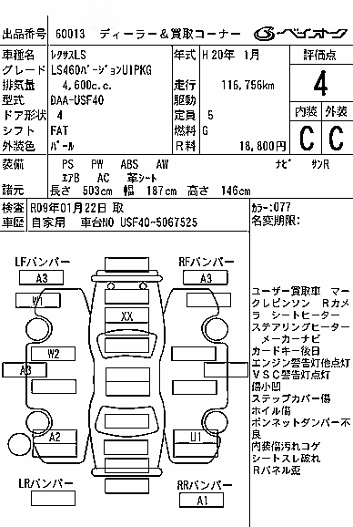 LEXUS LS460