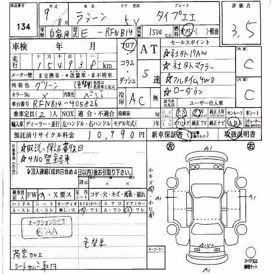 NISSAN RASHEEN