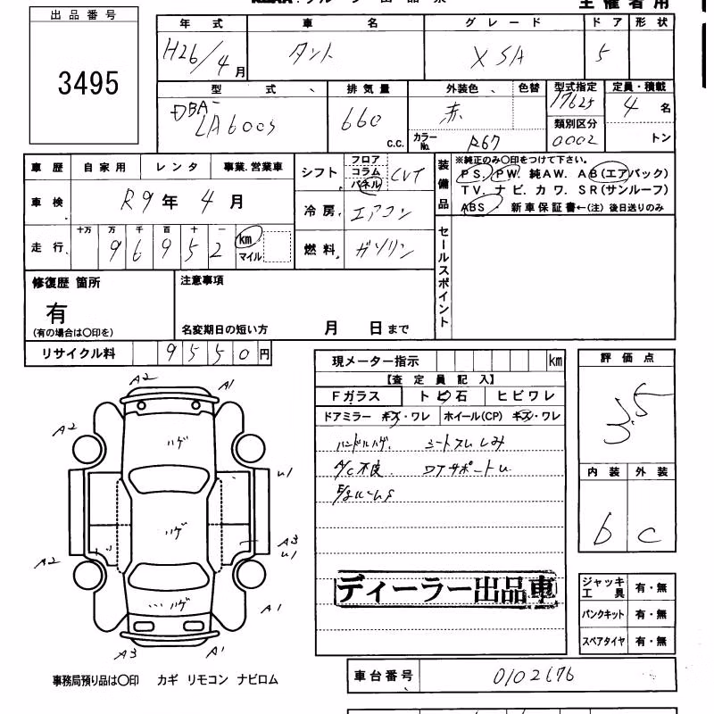 DAIHATSU TANTO