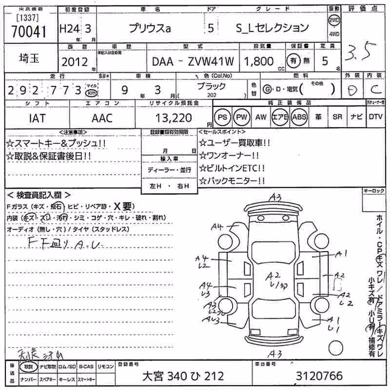 TOYOTA PRIUS ALPHA