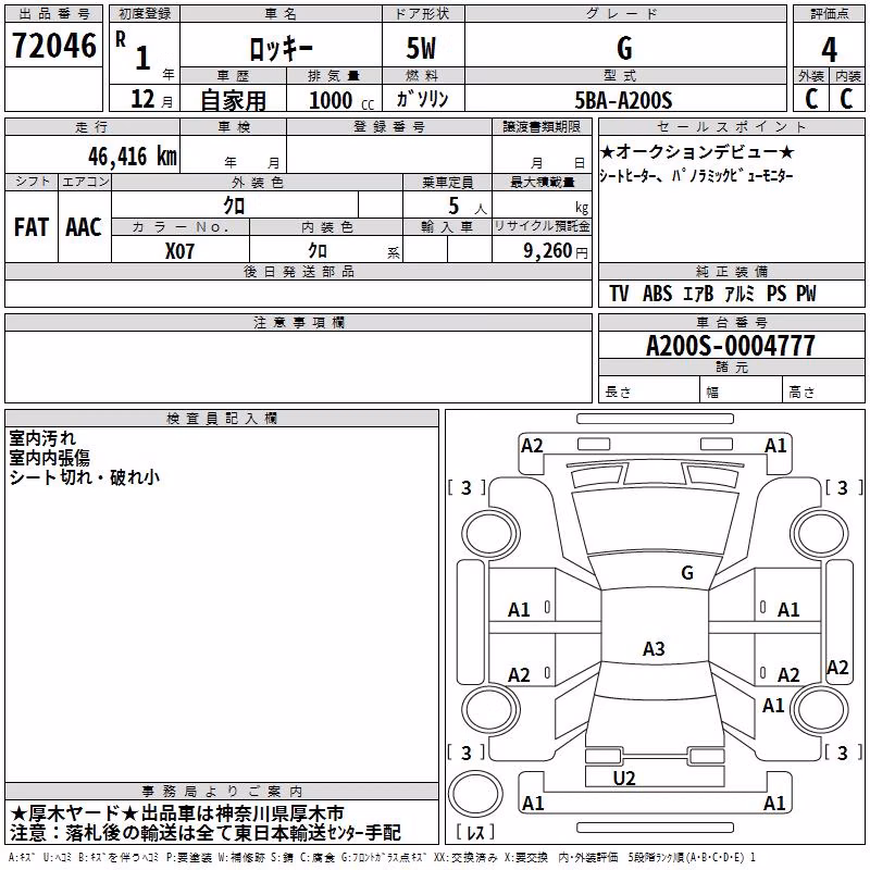 DAIHATSU ROCKY