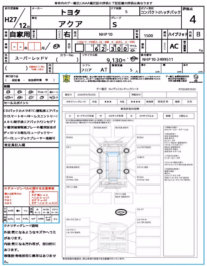 TOYOTA AQUA
