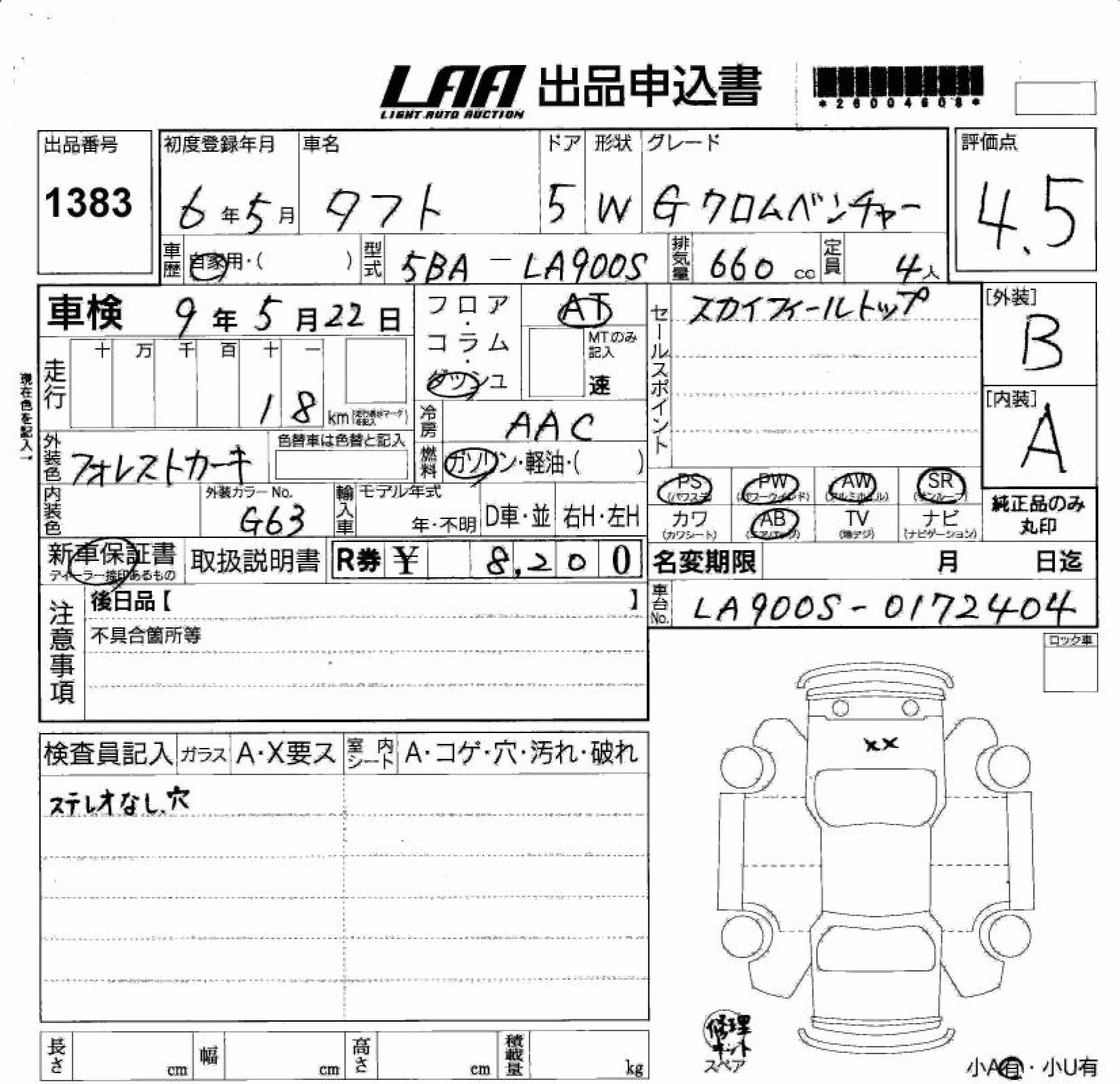 DAIHATSU TAFT