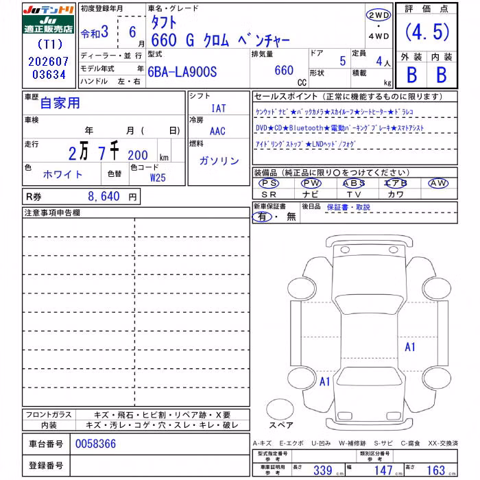 DAIHATSU TAFT
