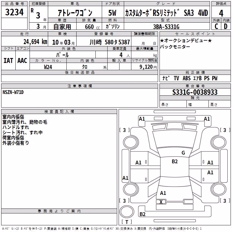 DAIHATSU ATRAI