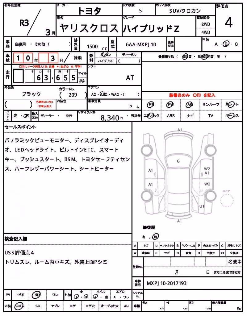 TOYOTA YARIS CROSS