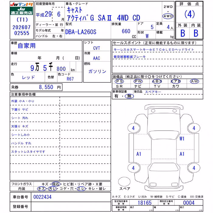DAIHATSU CAST