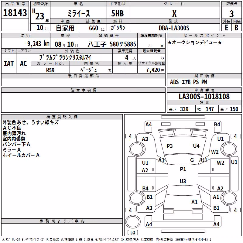 DAIHATSU MIRA E:S