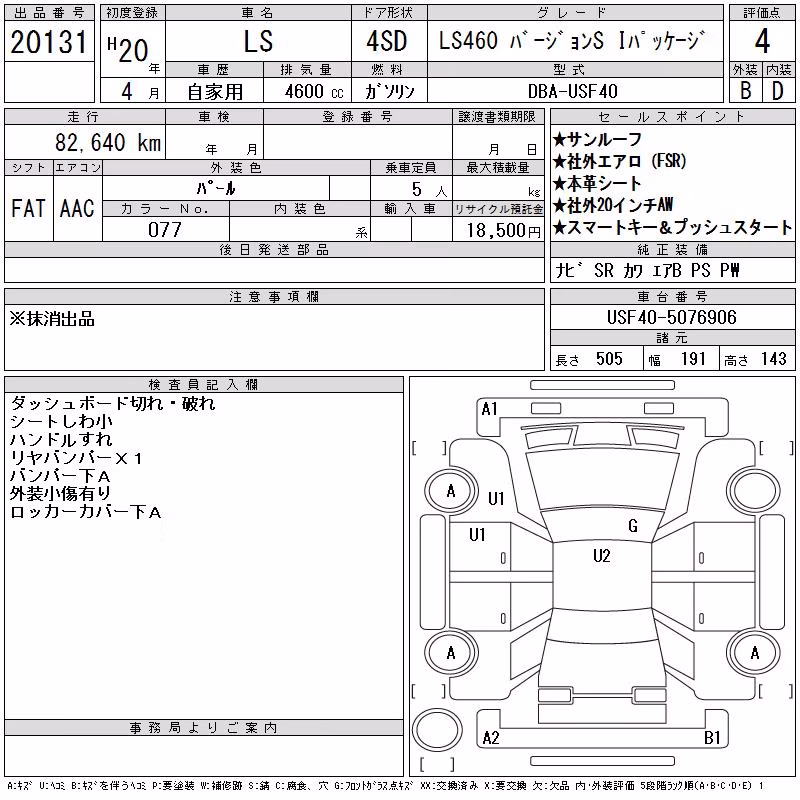LEXUS LS460