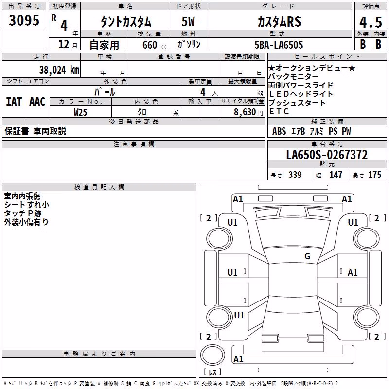DAIHATSU TANTO
