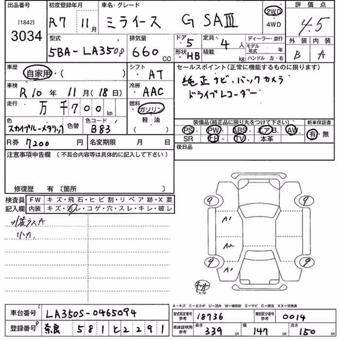 DAIHATSU MIRA E:S