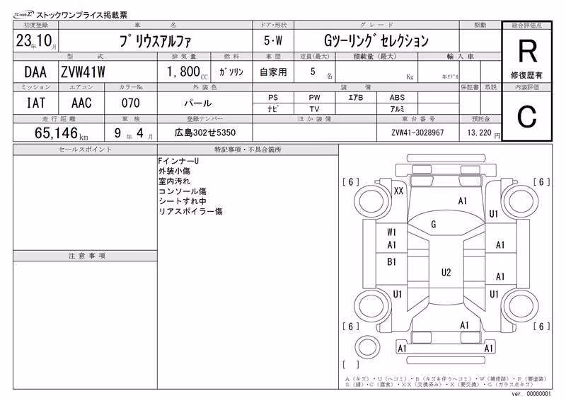 TOYOTA PRIUS ALPHA
