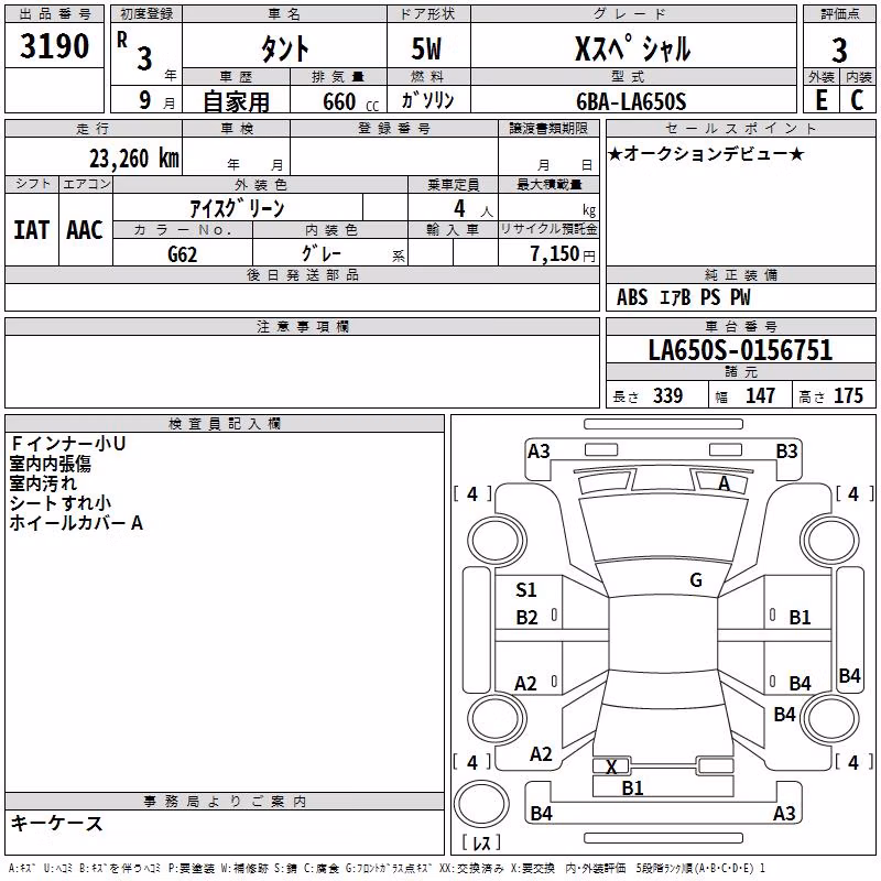 DAIHATSU TANTO
