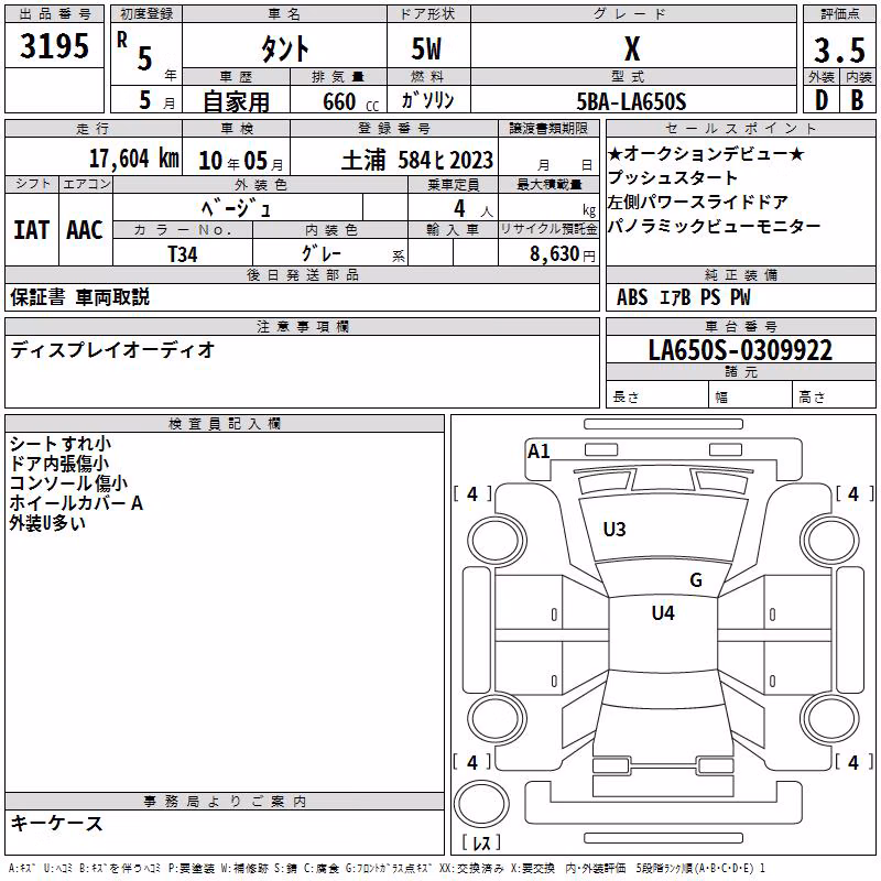 DAIHATSU TANTO