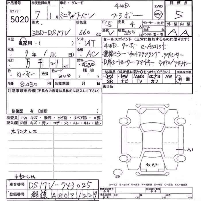 MITSUBISHI MINICAB