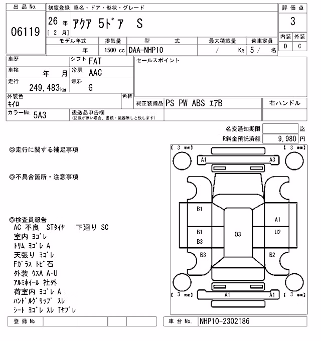 TOYOTA AQUA