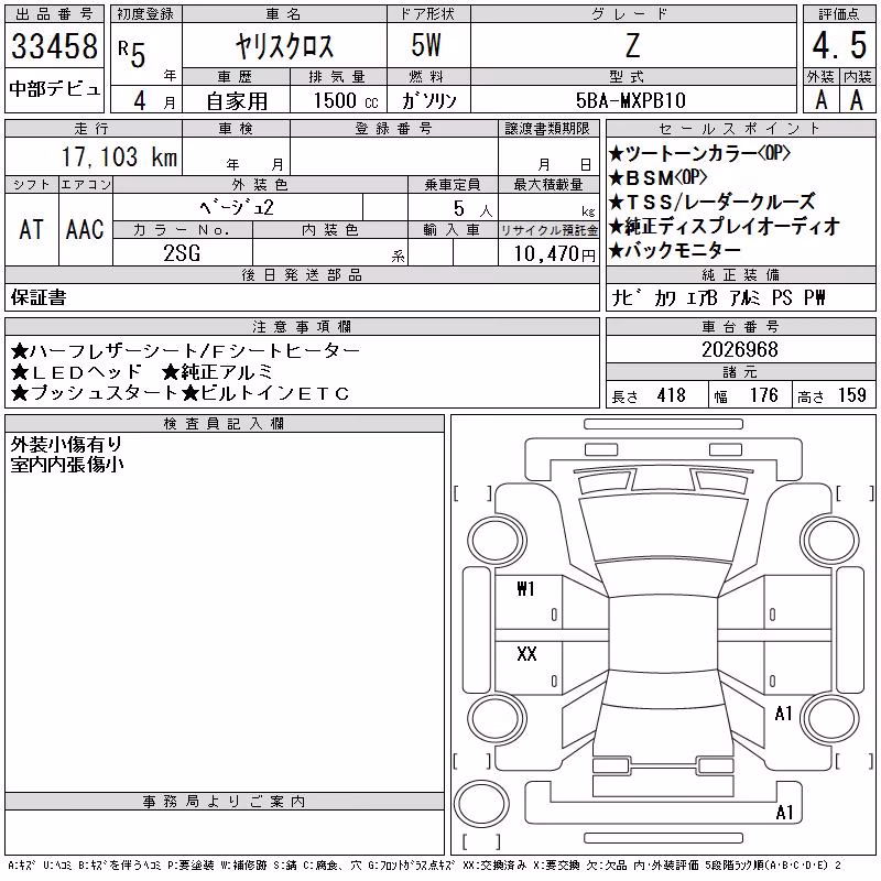 TOYOTA YARIS CROSS