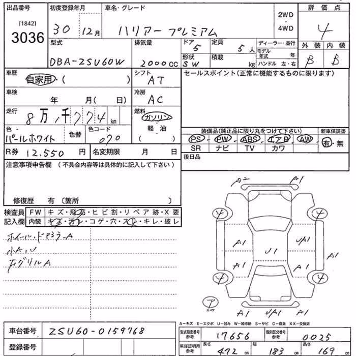 TOYOTA HARRIER