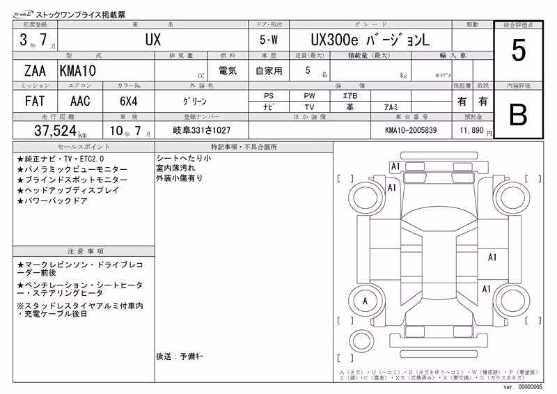 LEXUS UX300E