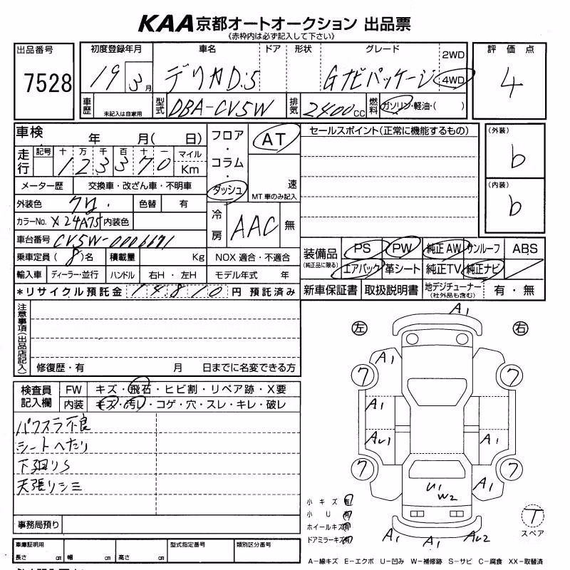 MITSUBISHI DELICA D:5