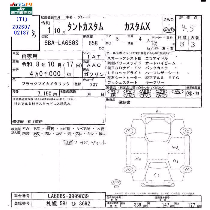 DAIHATSU TANTO