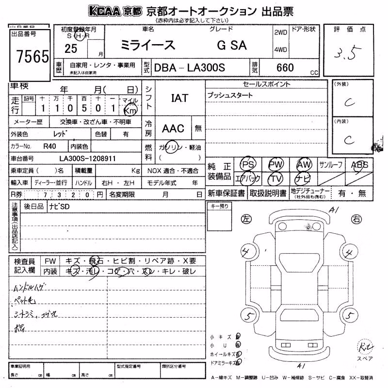 DAIHATSU MIRA E:S