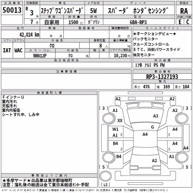 HONDA STEPWGN