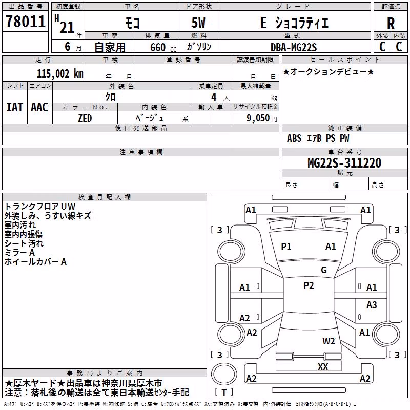 NISSAN MOCO