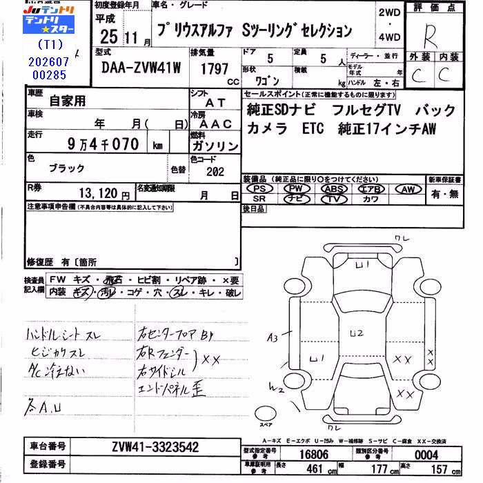 TOYOTA PRIUS ALPHA