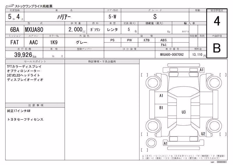 TOYOTA HARRIER