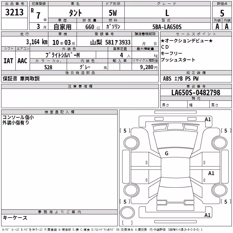 DAIHATSU TANTO