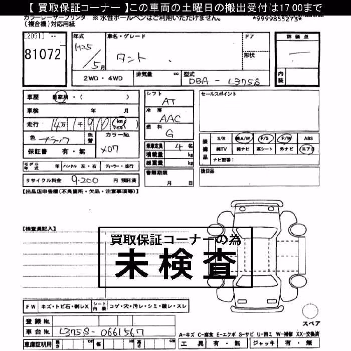 DAIHATSU TANTO