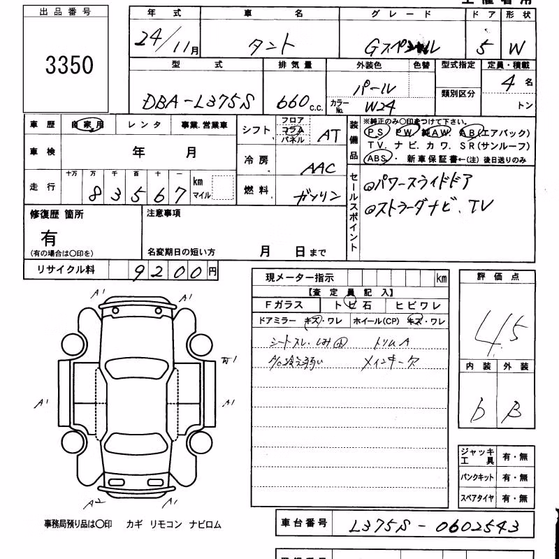 DAIHATSU TANTO