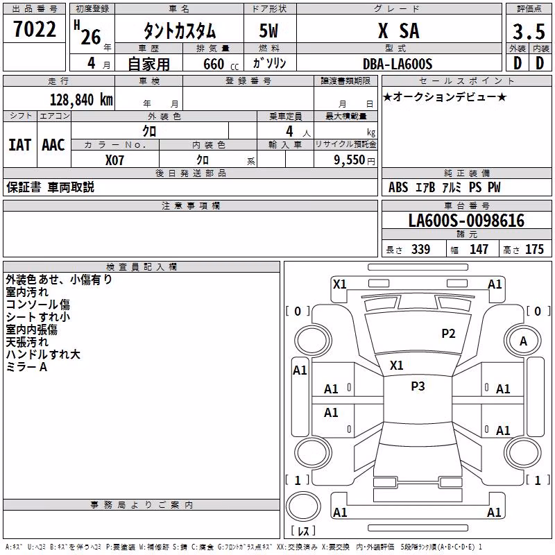 DAIHATSU TANTO