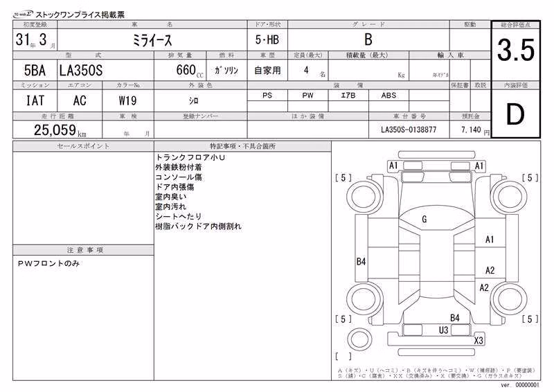 DAIHATSU MIRA E:S