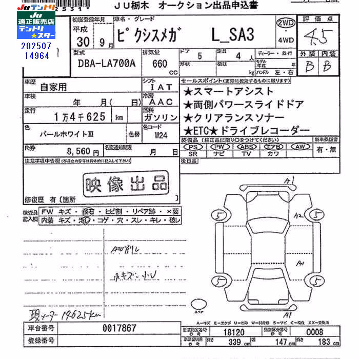 TOYOTA PIXIS MEGA