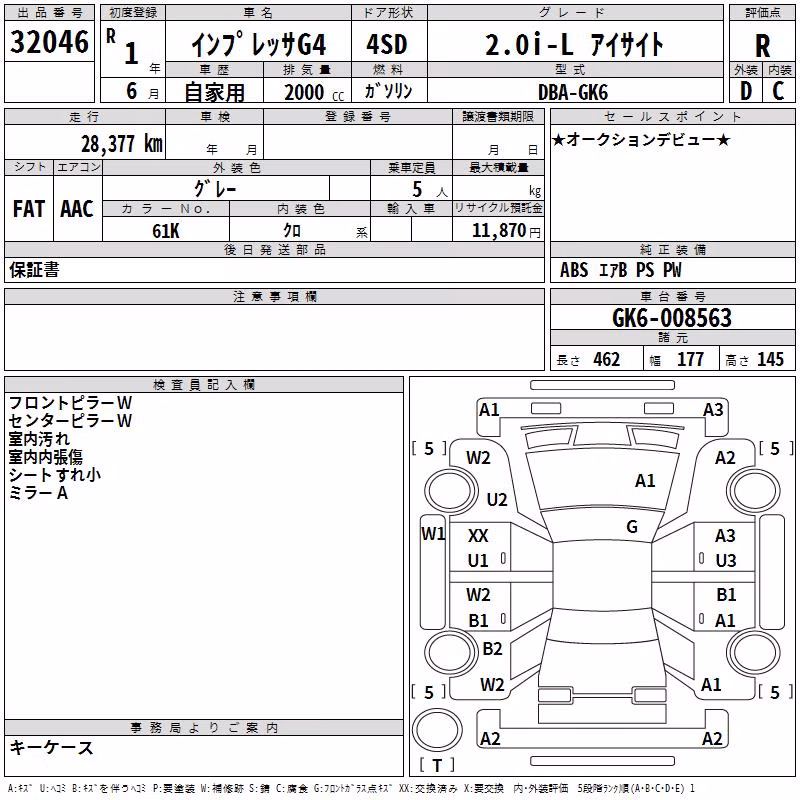 SUBARU IMPREZA