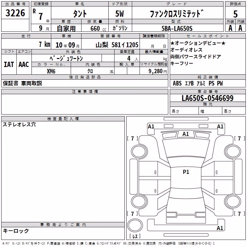 DAIHATSU TANTO