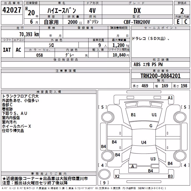 TOYOTA REGIUS ACE