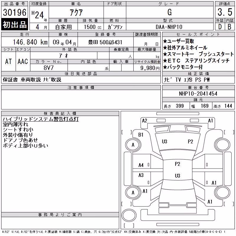 TOYOTA AQUA